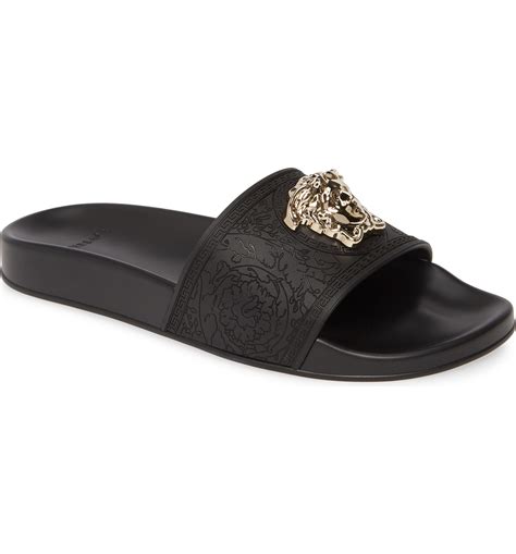 versace strap sandals|Versace slip on sandals women's.